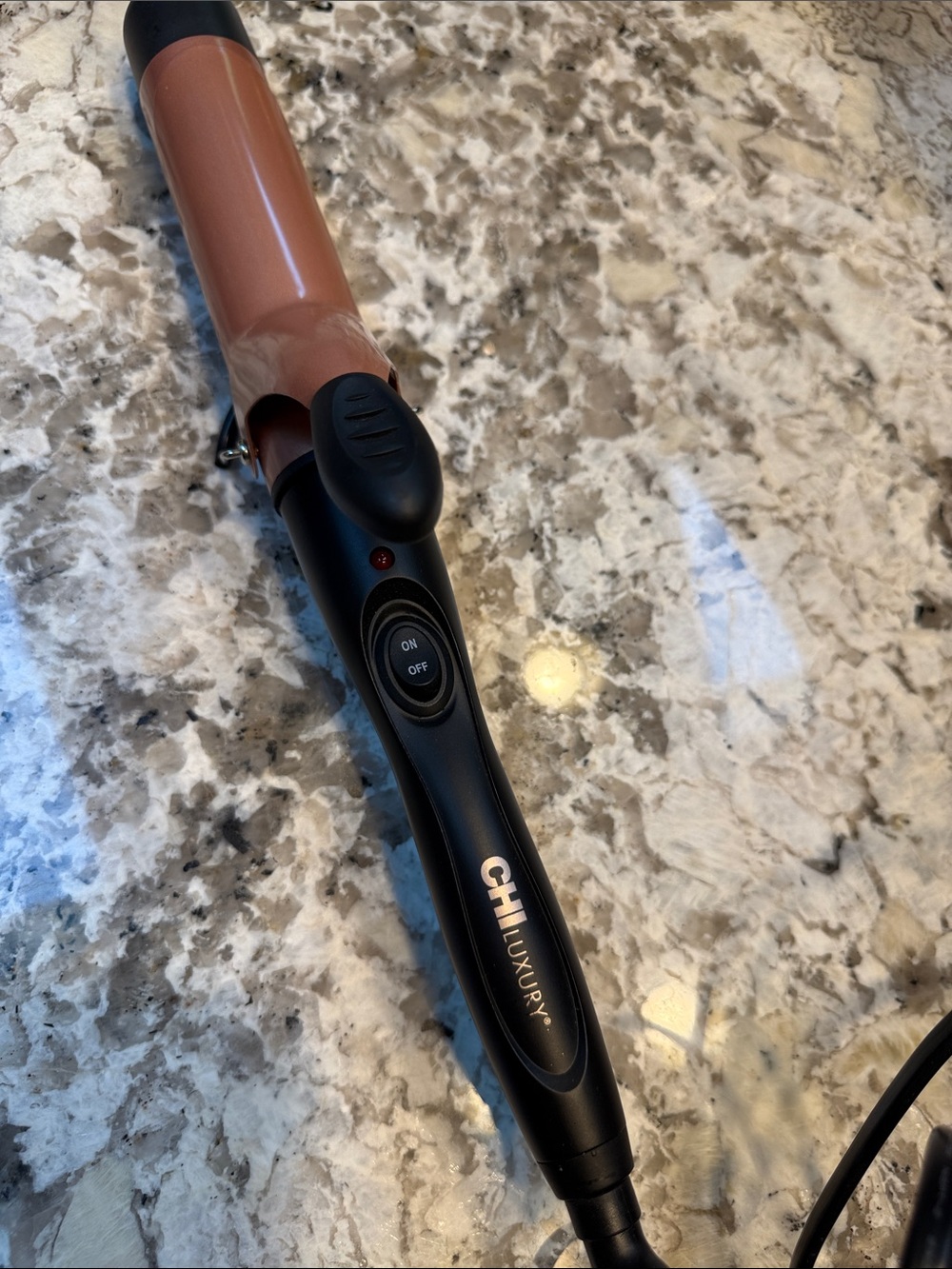 CHI Luxury Pink Curling Iron - Ceramic Barrel Hair Curler